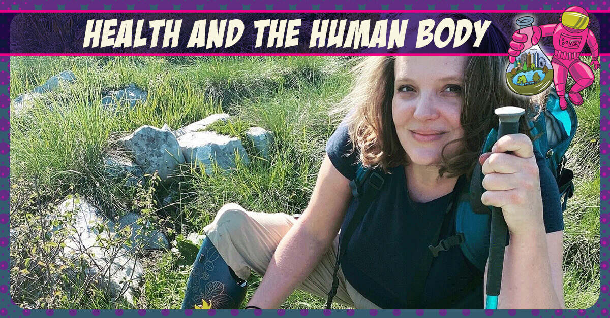 Health and the Human Body - woman sitting outdoors