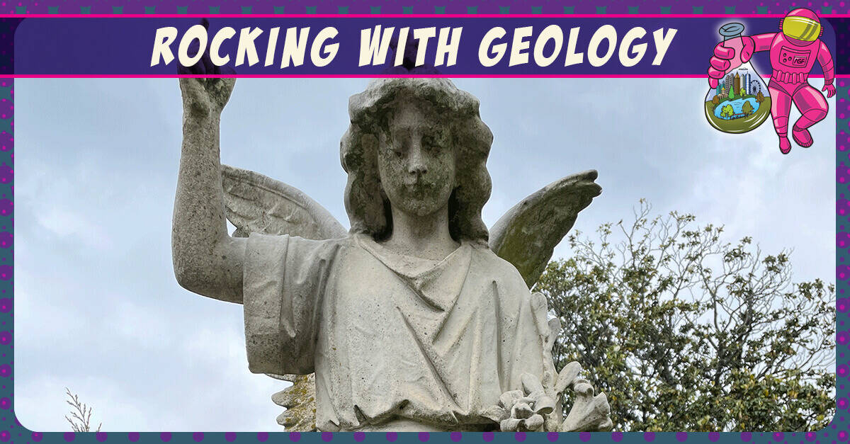 Rocking with Geology - cement sculpture